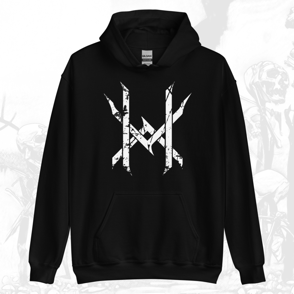 The Black North Pullover Hooded Sweatshirt