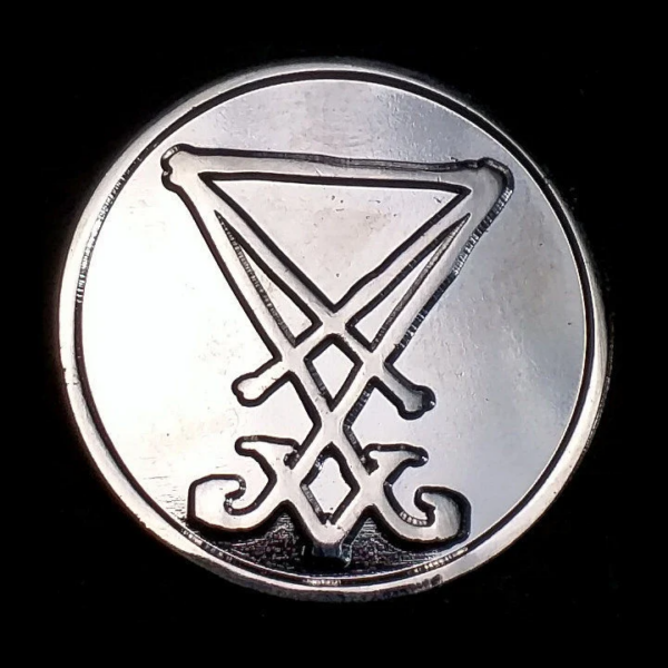 Lucifer Sigil Lapel Pin